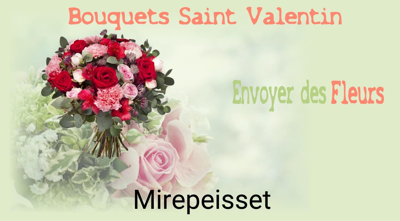 Roses de Saint-Valentin livrées à Mirepeisset